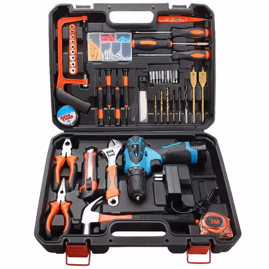 Household Multifunctional Drill Toolbox